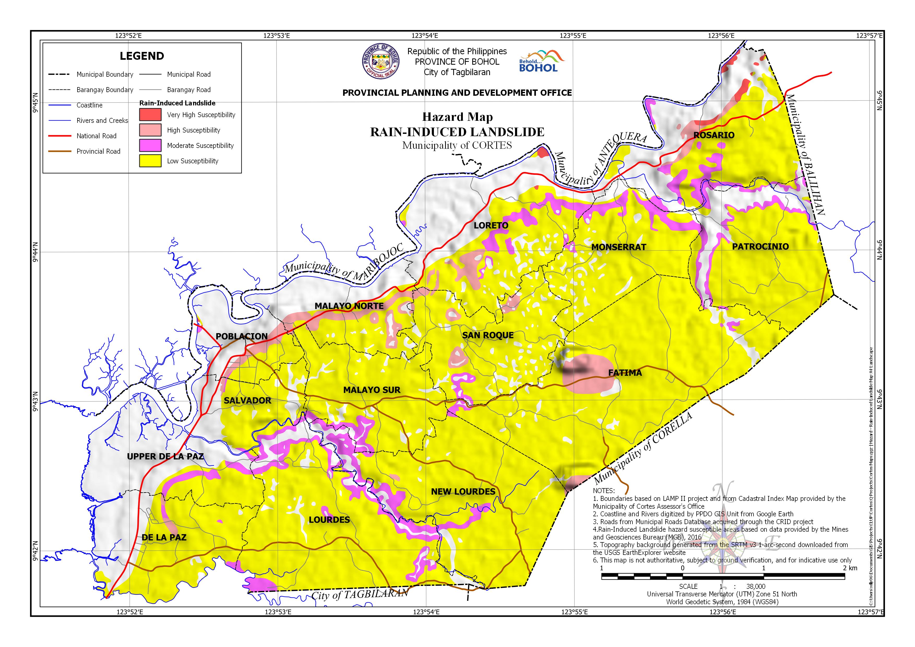 Hazard Maps – PPDO BOHOL